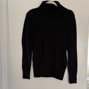 L.L. Bean Black Women's Turtleneck Sweater